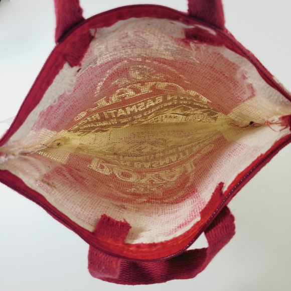 Royal Basmati Burlap Rice Bag Tote - Picture 5 of 7